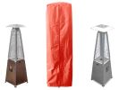 AZ Patio Heaters Table Top Glass Tube Patio Heater Cover in Paprika