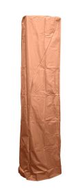AZ Patio Heaters Square Glass Tube Patio Heater Cover in Paprika