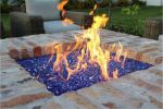AZ Patio Heaters 20lbs Recycled Fire Pit Fire Glass in Cobalt Blue