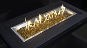 AZ Patio Heaters 20lbs Recycled Fire Pit Fire Glass in Chestnut