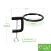 4" Clamp-On Flower Pot Ring, pack of 2
