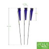 Solar Cone Stakes Dark Blue 3pk