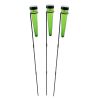 Solar Cone Stakes Dark Green 3pk