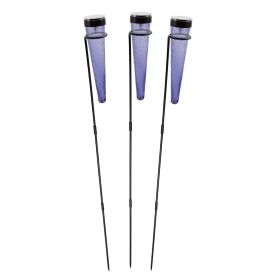 Solar Cone Stakes Light Blue 3pk