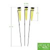 Solar Cone Stakes Yellow 3pk