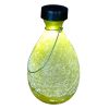 Teardrop Solar Vase, Yellow