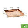 10" Square Copper Tray