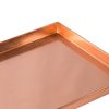 10" Square Copper Tray