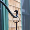 Shepherd's Hook with Over Railing Bracket