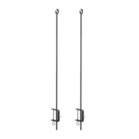 O-Hook Railing Pole for String Lights, pack of 2