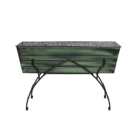 Bella Stand- Large Green Flower Box