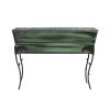 25"H Flora Stand- Large Green Flower Box