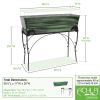 30"H Flora Stand- Large Green Flower Box
