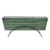Odette Stand- Large Green Flower Box