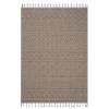 NAAR Guros Collection 8X10 Mocha /Geometric Indoor/Outdoor Area Rug