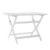 POSITANO FOLDABLE DINING SET, WHITE