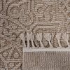 NAAR Guros Collection 2X8 Beige /Medallion Indoor/Outdoor Area Rug