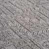 NAAR Guros Collection 2X8 White/White /Traditional Indoor/Outdoor Area Rug