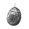 KYLIE HANGING BASKET- GREY