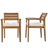 Wood Dining Set for 7-8 Persons