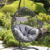 KYLIE HANGING BASKET- GREY
