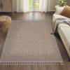 NAAR Guros Collection 6X9 Natural /Traditional Indoor/Outdoor Area Rug