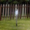 24pcs 5W High Brightness Solar Power LED Lawn Lamps with Lampshades White & Silver