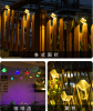 PSDS013. Solar ice brick chandelier / outdoor courtyard walled garden light-controlled induction atmosphere hanging lamp