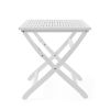 POSITANO FOLDABLE DINING SET, WHITE