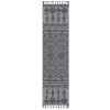NAAR Guros Collection 2X8 White/Gray /Traditional Indoor/Outdoor Area Rug