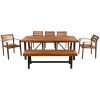 Wood Dining Set for 7-8 Persons