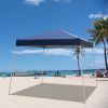 2.4 x 2.4m Portable Home Use Waterproof Folding Tent Blue