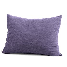 Jaxx Pillow Saxx 3.5 Foot Giant Décor Floor Pillow, Premium Chenille Cover (Color: Plum)