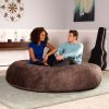 Jaxx 6 Foot Cocoon- Giant Bean Bag for Adults - Padded Microvelvet