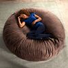 Jaxx 6 Foot Cocoon- Giant Bean Bag for Adults - Padded Microvelvet