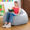 Jaxx Gumdrop Commercial Grade Bean Bag for Educational Environments, Large Size - Premium Vinyl