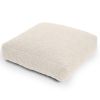 Jaxx Brio Large Décor Floor Pillow / Meditation Yoga Cushion, Shearling Faux Lamb
