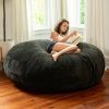 Jaxx 6 Foot Cocoon - Large Bean Bag Chair for Adults, Mondo Fur