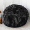 Jaxx Saxx 5 Foot Large Bean Bag w/ Removable Cover, Mondo Fur
